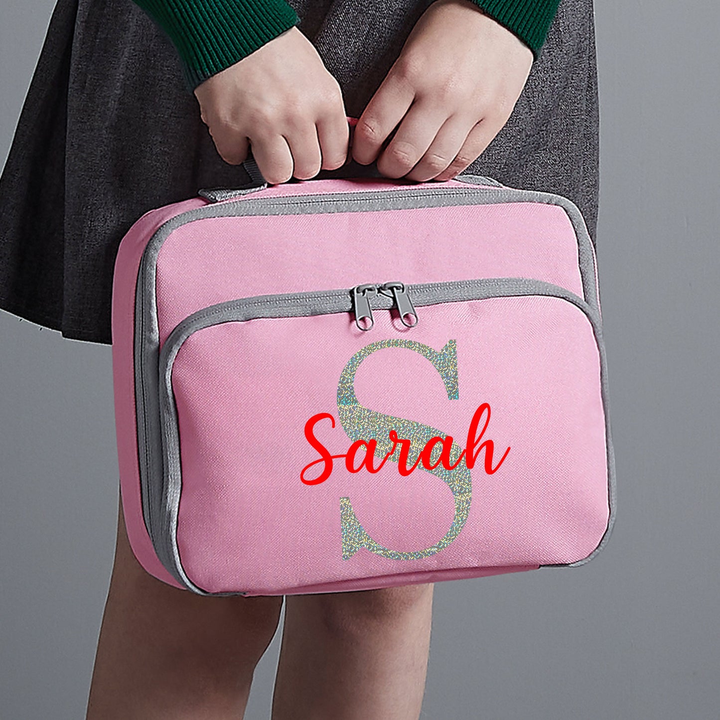 Personalised Lunch Bag with Name Childs School Lunch Box  - Always Looking Good -   