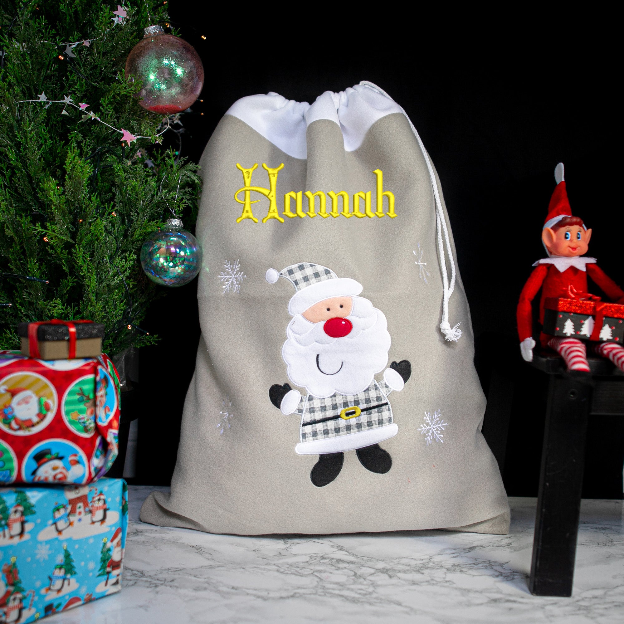 Extra large personalised christmas sack sale