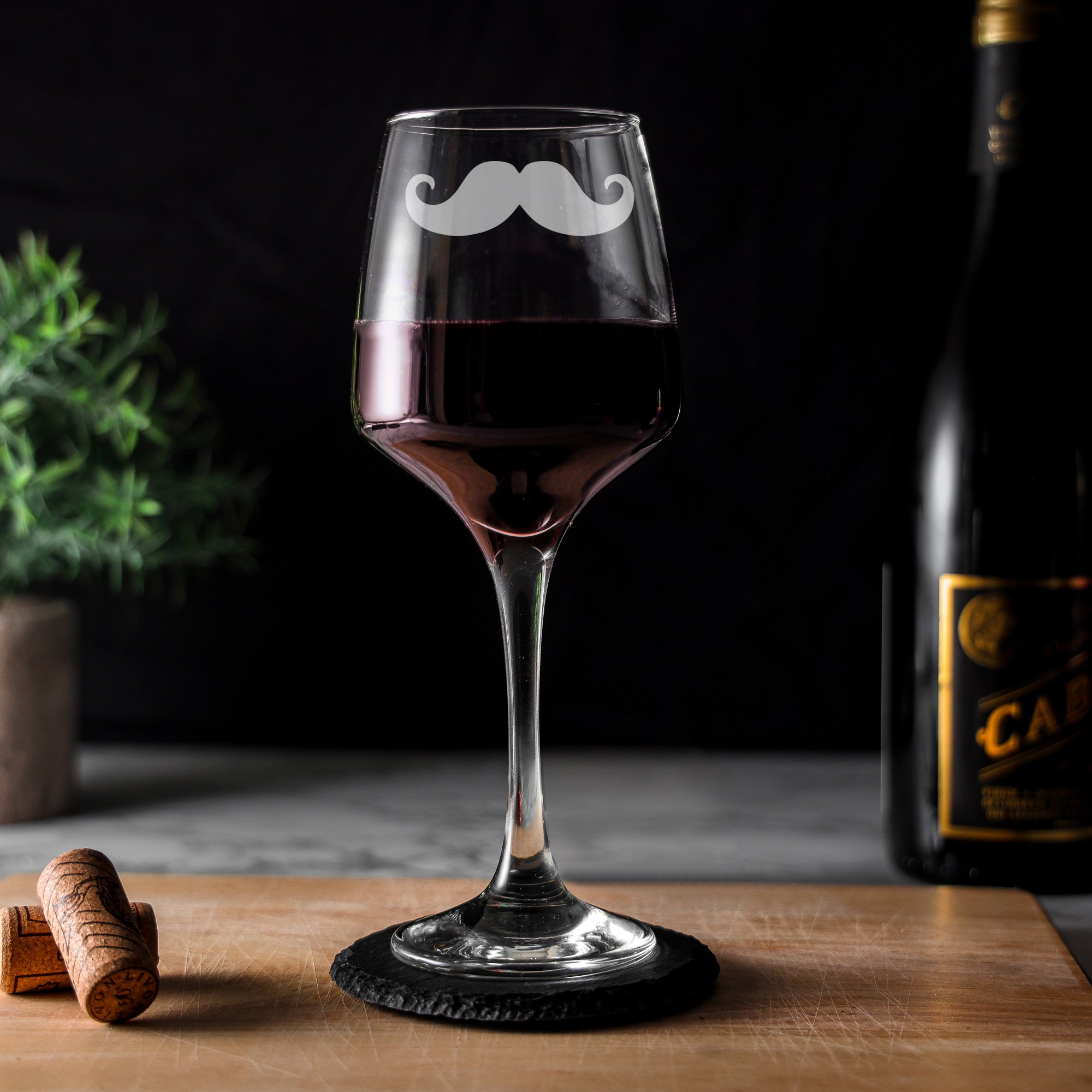 Moustache cheap drinking glasses