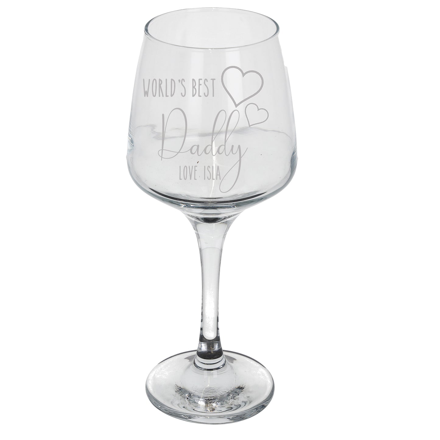 Personalised Engraved World's Best Wine Glass  - Always Looking Good -   